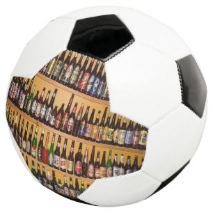 Bola De Futebol Garrafas de cerveja de futebol