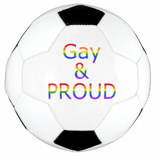 Bola De Futebol Gay de queda e orgulho
