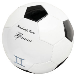 Bola De Futebol Gemini Zodiac - Símbolo Elemento de Kenneth Yoncic