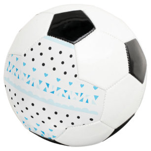 Bola De Futebol Geometria azul