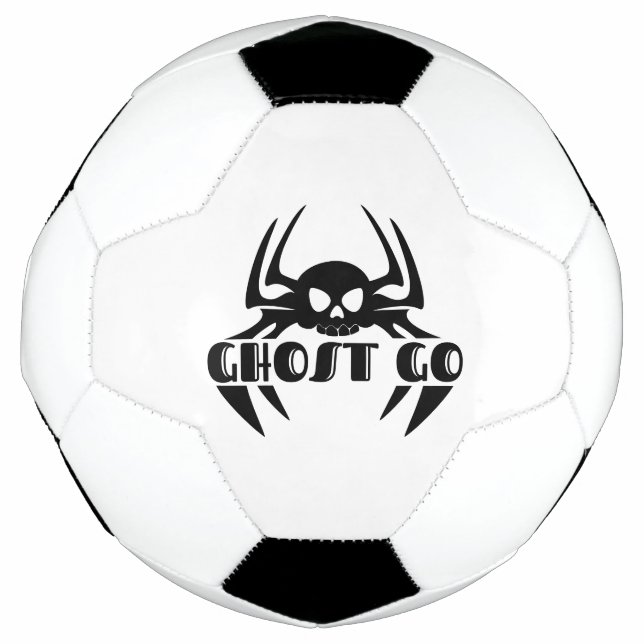 Bola De Futebol Ghost Go Spooky Season (Frente)
