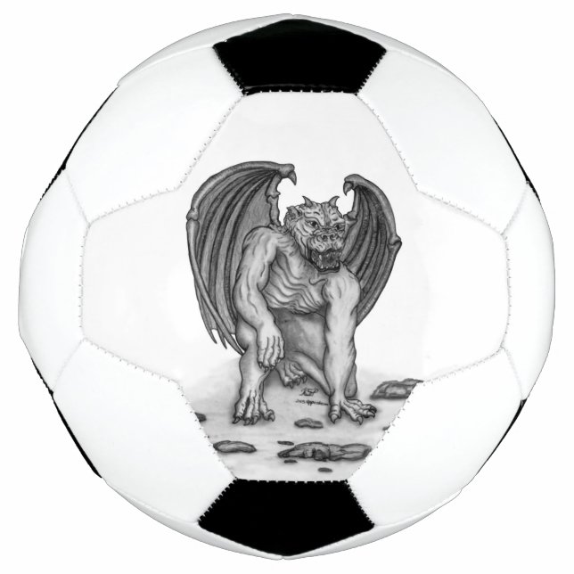 Bola De Futebol Golem Gargoyle (Frente)
