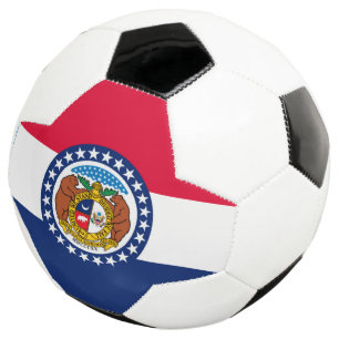 Bola De Futebol Gráfico de Sinalizador Dinâmico do Estado do Mis