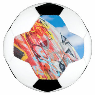 Bola De Futebol grafite do planeta