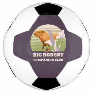 Bola De Futebol Grande Clube de Companheiros de Roedores Capivara