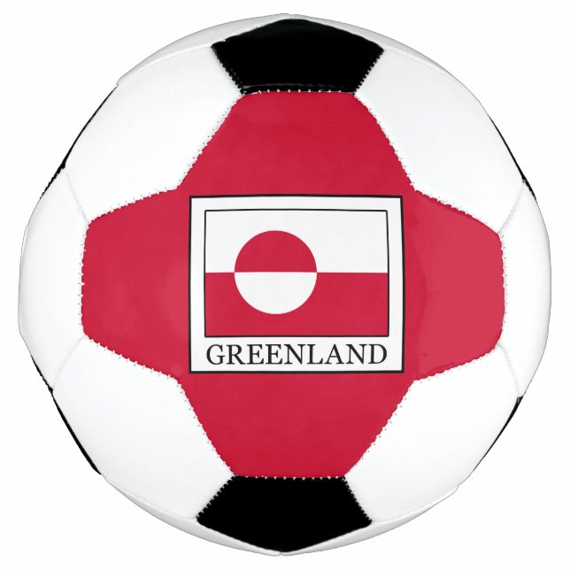 Bola De Futebol Gronelândia (Frente)