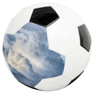Bola De Futebol Grupo de Nuvens Cumulus
