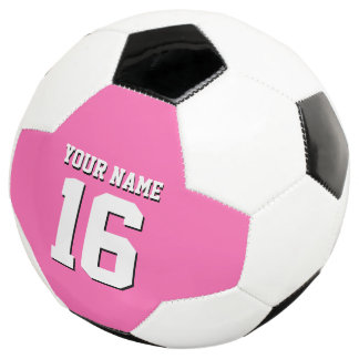Bola De Futebol Hot Pink Sporty Team Jersey
