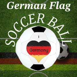 Bola De Futebol I Heart Germany Flag