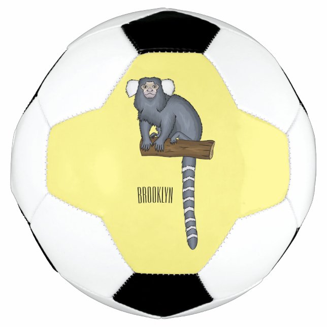 Bola De Futebol Ilustração comum de desenho animado (Frente)