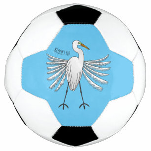 Bola De Futebol ilustração de desenho animado de aves do excelente