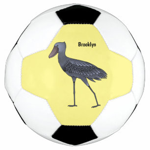 Bola De Futebol Ilustração de desenho animado de pássaros