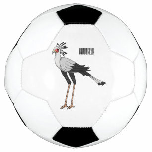 Bola De Futebol Ilustração de desenho animado do Secretário Pássar