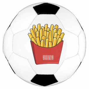 Bola De Futebol Ilustração de desenho animado francês