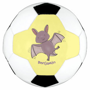Bola De Futebol Ilustração de desenho animado voador de filhotes