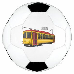 Bola De Futebol Ilustração de desenho do carrinho de Mata
