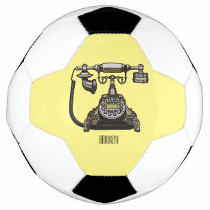 Bola De Futebol Ilustração de desenho telefônico