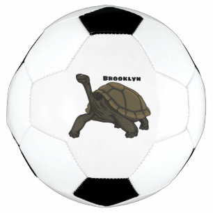 Bola De Futebol Ilustração de tartaruga terrestre das Galápagos