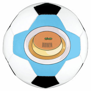 Bola De Futebol ilustração do caramelo do creme