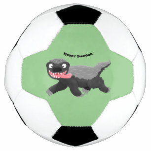 Bola De Futebol Imagem de desenhos animados famintos e engraçados