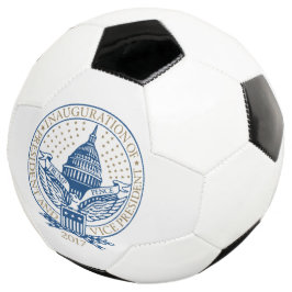 Bola De Futebol Inauguração Donald Trump Mike Pence 2017 Logo EUA