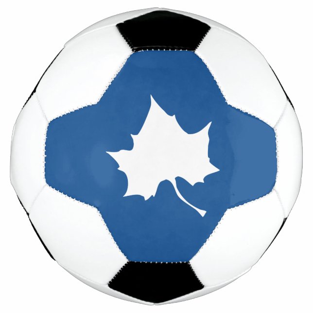 Bola De Futebol Indiana State Leaf (Frente)