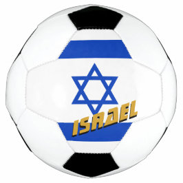 Bola De Futebol Israel Futebol e bandeira israelense / esporte