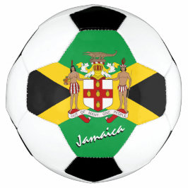 Bola De Futebol Jamaica Football & Jamaican Flag, Emblem / Esporte