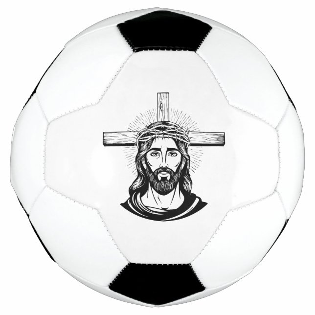 Bola De Futebol Jesus Cristo (Frente)