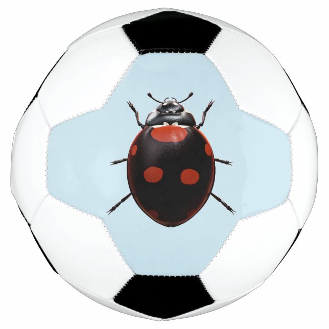 Bola De Futebol Joaninha Sortuda (Frente)