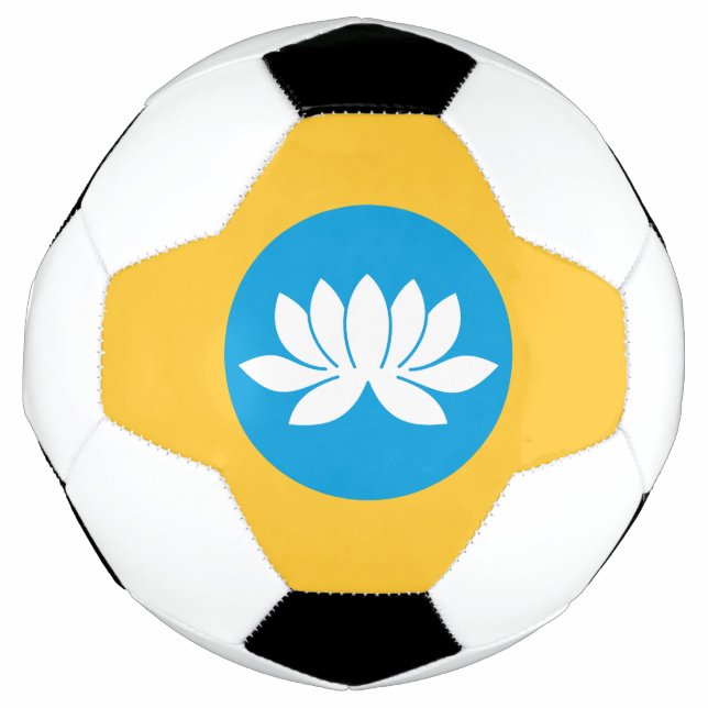 Bola De Futebol Kalmykia Flag (Frente)