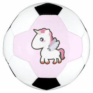 Bola De Futebol Kawaii Unicorn