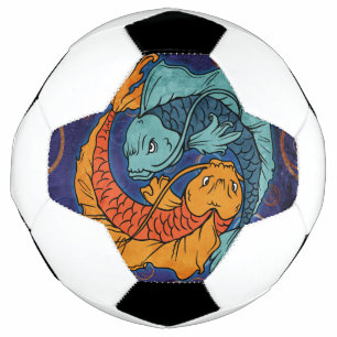 Bola De Futebol Koi Fish