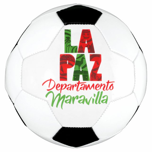 Bola De Futebol La Paz departamento maravilla (Frente)