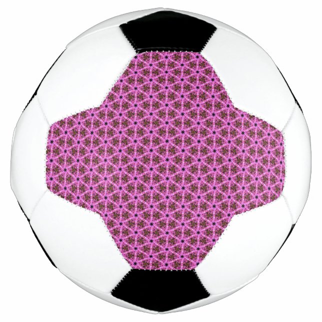 Bola De Futebol Labirinto Rosa (Frente)