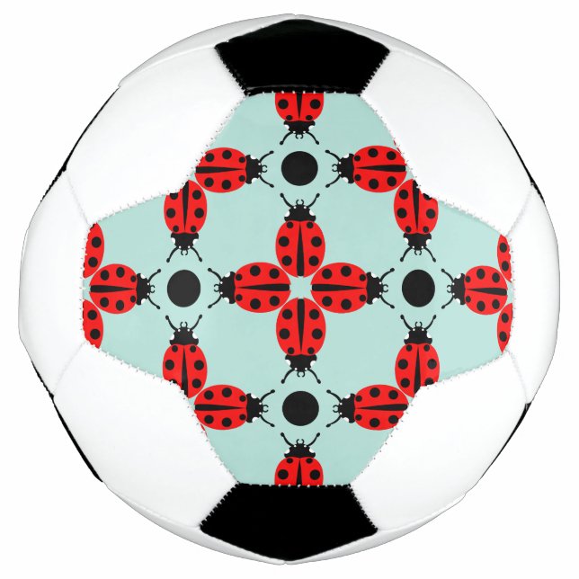 Bola De Futebol Ladybug Pattern (Frente)