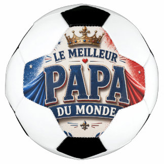 Bola De Futebol Le Meilleur Papa du Monde