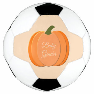 Bola De Futebol Linda Abóbora Laranja Neutra Personalizada