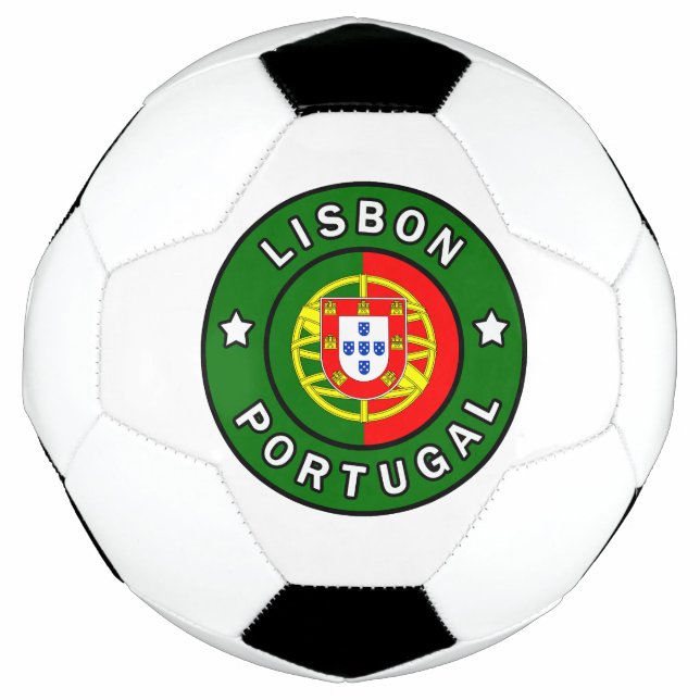 Bola De Futebol Lisboa Portugal (Frente)