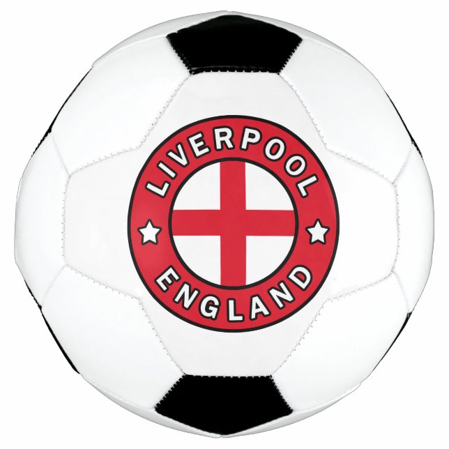 Bola De Futebol Liverpool England (Frente)