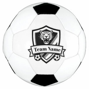 Bola de Futebol Logo da Equipe de Futebol Jaguar P