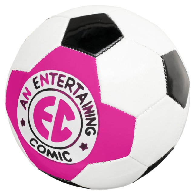 Bola De Futebol Logotipo falso (Três quartos)