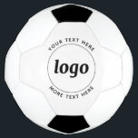 Bola De Futebol Logotipo Simples Com Empresa De Texto<br><div class="desc">Adicione seu próprio logotipo e escolha de texto a este design. Remova o texto superior ou inferior,  se preferir. Minimalista e profissional. Excelente para um produto de promocional ou oferta para seus funcionários,  funcionarios,  clientes e clientes. Ideal para patrocínio esportivo.</div>