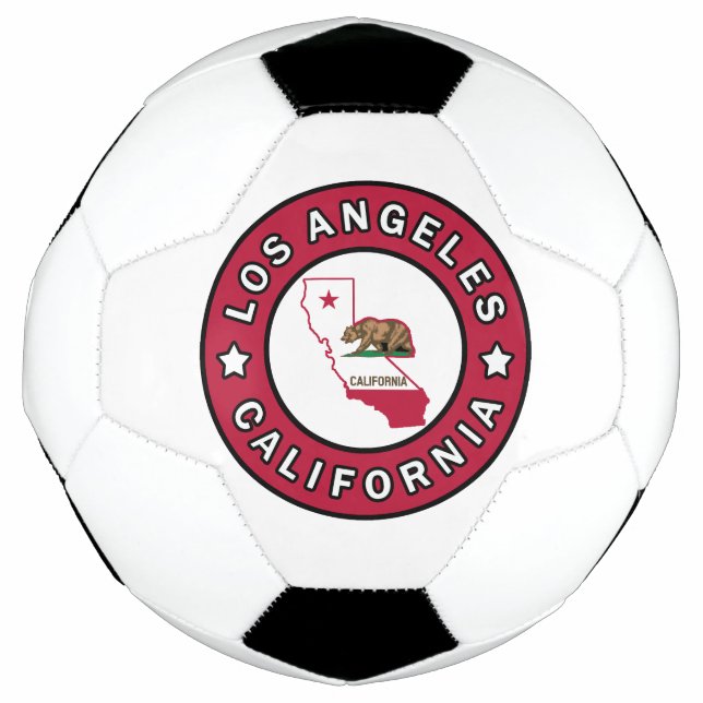 Bola De Futebol Los Angeles California (Frente)