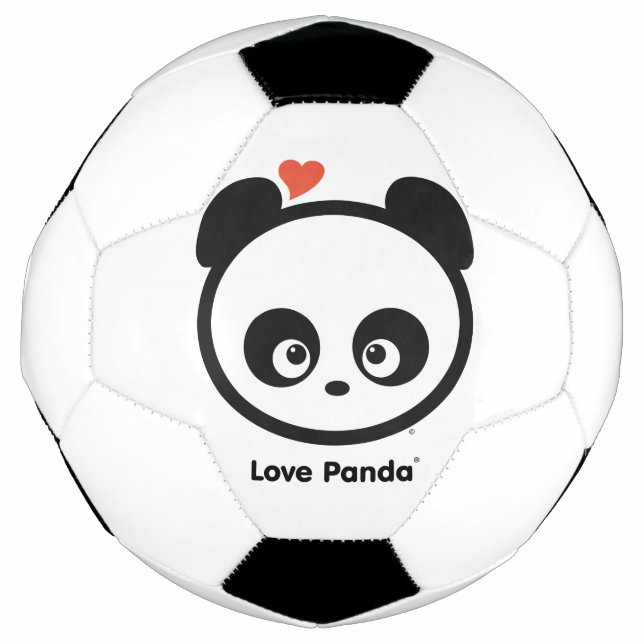 Bola De Futebol Love Panda® (Frente)