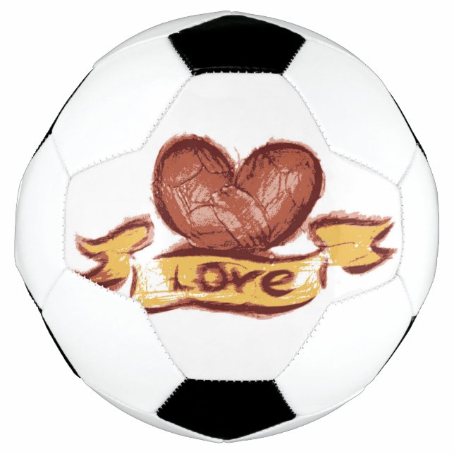 Bola De Futebol Love Soccer Ball (Frente)