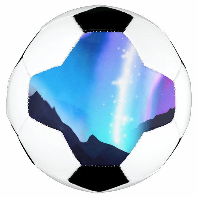 Bola De Futebol Luzes do Norte (Frente)