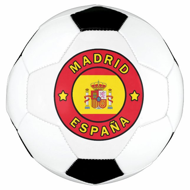 Bola De Futebol Madrid España (Frente)