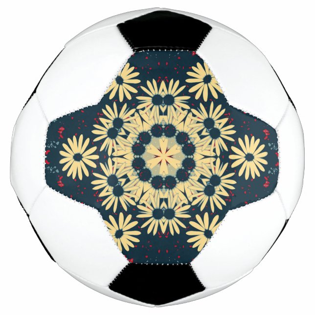 Bola De Futebol Mandala dos Sonhos da Margarida (Frente)