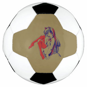 Bola De Futebol Mangá Americano Neko Gata Gato Kawaii Anime